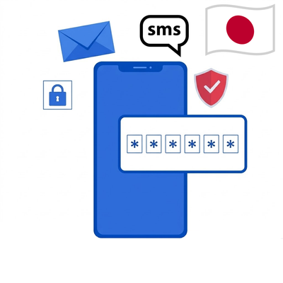 Japan SMS verification service for Japanese websites requiring phone authentication