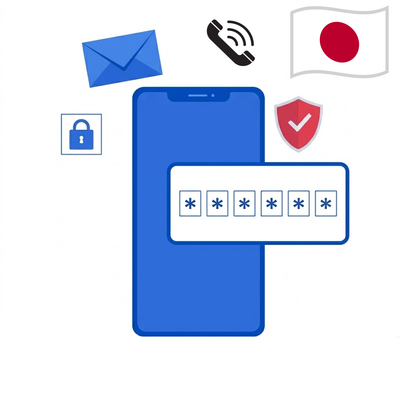 Japan voice call verification service for Japanese websites requiring phone authentication