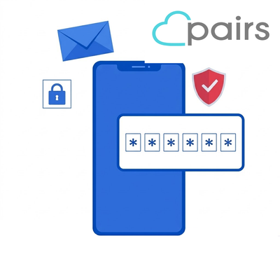 Pairs Japan phone verification service for account setup and messaging access