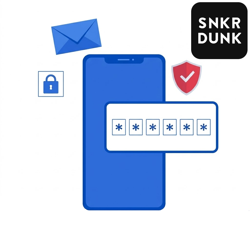 SNKRDUNK Japan phone verification service for account setup and phone authentication