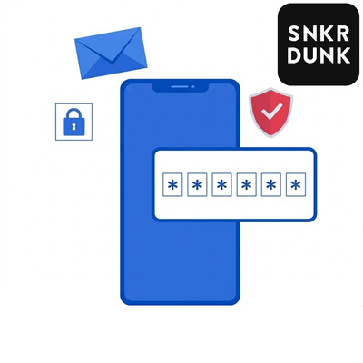 SNKRDUNK Japan phone verification service for account setup and phone authentication